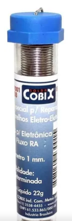 Solda 1mm Tubo 22g COBIX